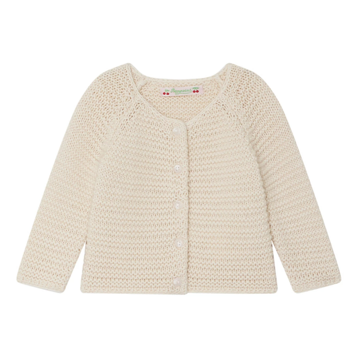 Abid Cardigan Sand Bonpoint Fashion Baby 1 Abid Cardigan Sand Bonpoint Fashion Baby
