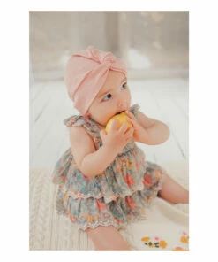 Abina Jersey Beanie Pink Louise Misha Fashion Baby -Baby Tops Elegant Store abina jersey beanie pink louise misha fashion baby 4