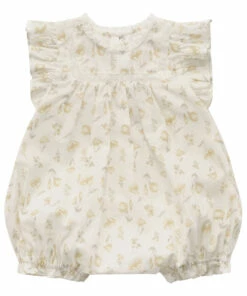 Alaina Romper Ecru Louisiella Fashion Baby