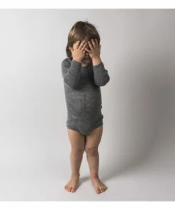 Alaska Merino Wool Playsuit Grey Minimalisma Fashion Baby, Children 6 Alaska Merino Wool Playsuit Grey Minimalisma Fashion Baby, Children -Baby Tops Elegant Store alaska merino wool playsuitalaska merino wool playsuit grey minimalisma fashion baby children 2