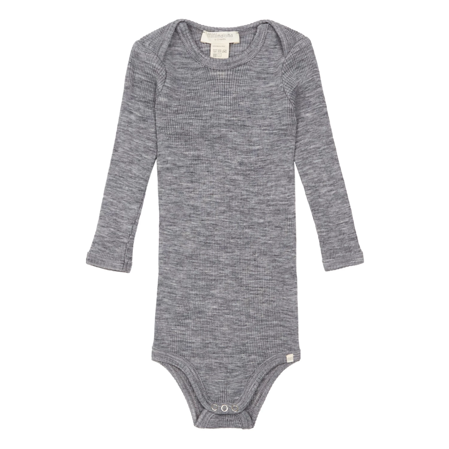 Alaska Merino Wool Playsuit Grey Minimalisma Fashion Baby, Children 1 Alaska Merino Wool Playsuit Grey Minimalisma Fashion Baby, Children