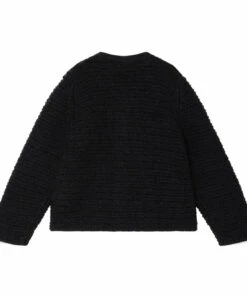 Alessandro Cardigan Charcoal grey Bonpoint Fashion Baby -Baby Tops Elegant Store alessandro cardigan charcoal grey bonpoint fashion baby 2