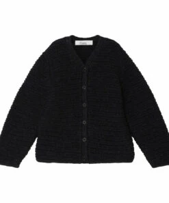 Alessandro Cardigan Charcoal grey Bonpoint Fashion Baby
