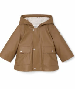 Alexio Waterproof Parka Khaki Bonpoint Fashion Baby