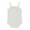 Alias Sleeveless Bodysuit Ecru Bonpoint Fashion Baby