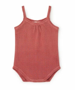 Alias Sleeveless Bodysuit Fuchsia Bonpoint Fashion Baby