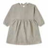 Alma Linen Dress Light grey Matona Fashion Baby, Children