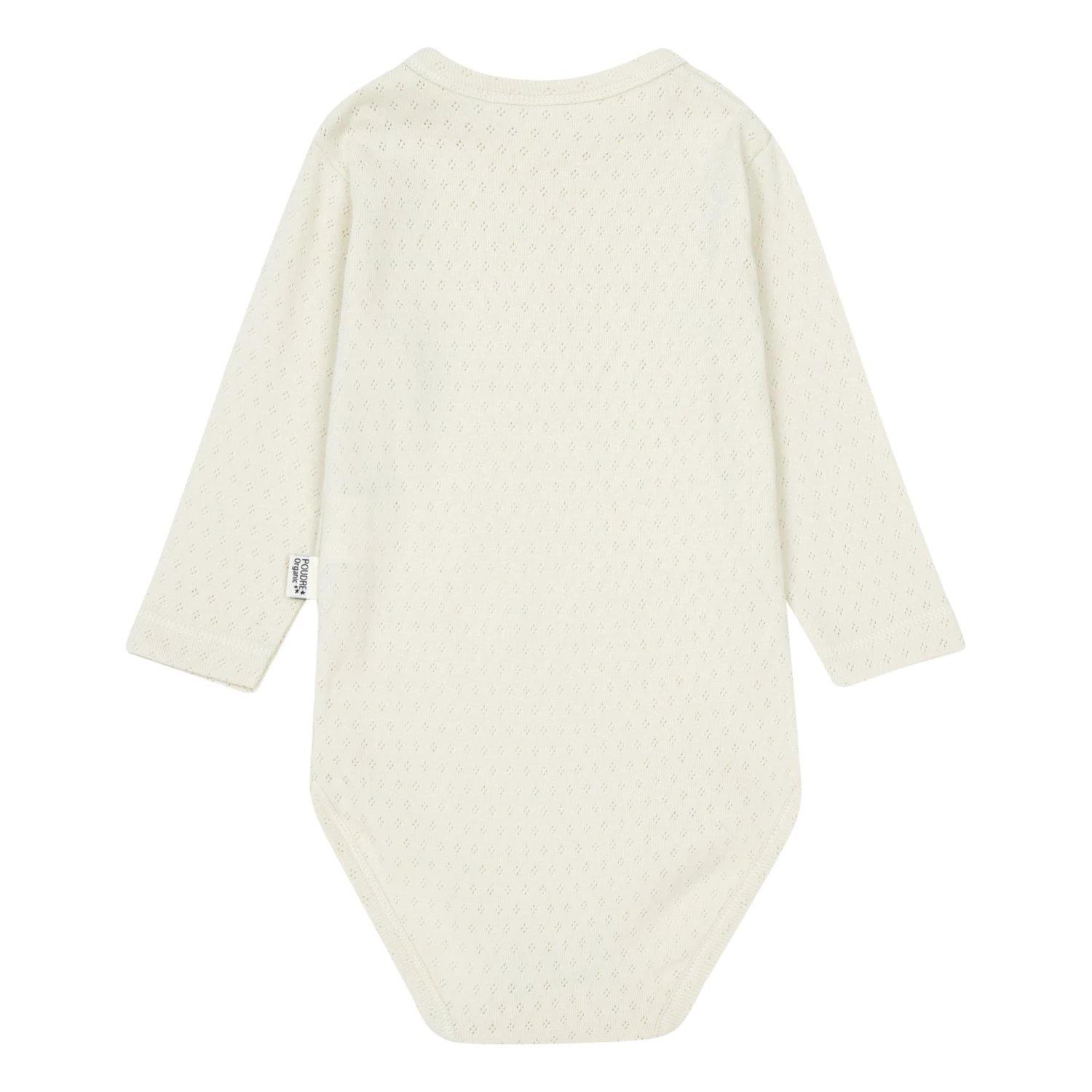 Aloès Openwork Babygrow Cream Poudre Organic Fashion Baby 2 Aloès Openwork Babygrow Cream Poudre Organic Fashion Baby - Image 2