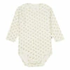 Aloe Organic Cotton Babygrow Ecru Poudre Organic Fashion Baby