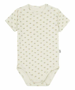 Aloe Organic Cotton Playsuit Honey Poudre Organic Fashion Baby