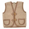 Alpen Sleeveless Gilet Beige Alwero Fashion Baby, Children