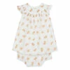 Amantine Dress + Bloomers - C&eacute;r&eacute;monie Collection - Ecru Bonpoint Fashion Baby
