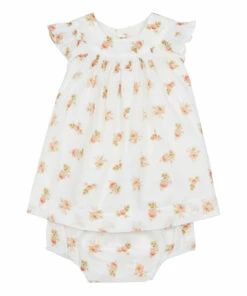 Amantine Dress + Bloomers - Cérémonie Collection - Ecru Bonpoint Fashion Baby