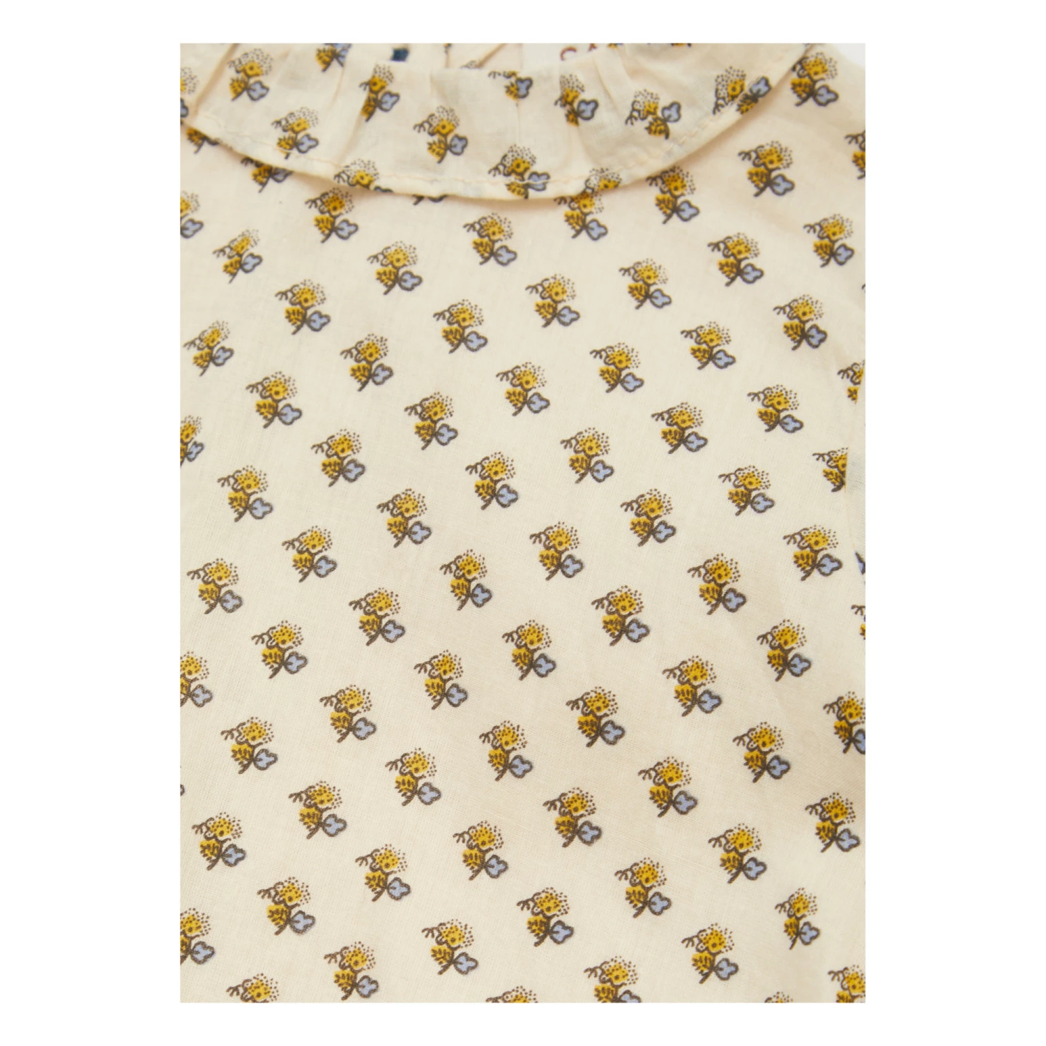 Amicia Baby Blouse Cream Caramel Fashion Baby 2 Amicia Baby Blouse Cream Caramel Fashion Baby - Image 2