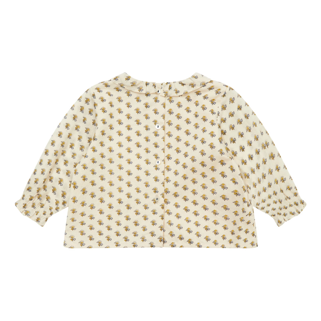 Amicia Baby Blouse Cream Caramel Fashion Baby 3 Amicia Baby Blouse Cream Caramel Fashion Baby - Image 3