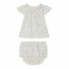 Amissa Bloomers + Top Ecru Bonpoint Fashion Baby