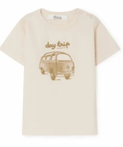 Anderson T-shirt Beige Bonpoint Fashion Baby