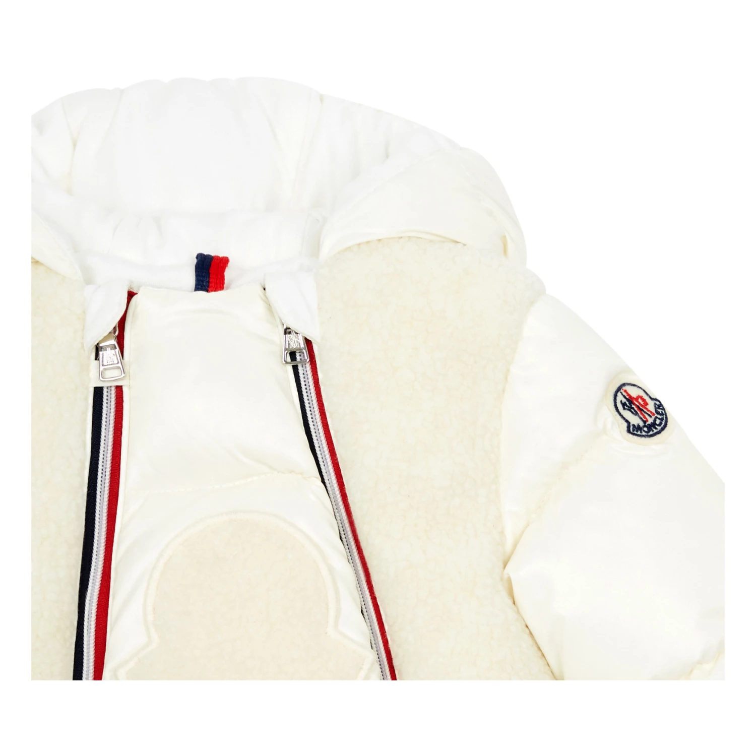 Anselm Snow Suit Ecru Moncler Fashion Baby 2 Anselm Snow Suit Ecru Moncler Fashion Baby - Image 2