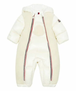 Anselm Snow Suit Ecru Moncler Fashion Baby