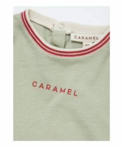 Anthurium Jersey T-shirt & Trousers Green water Caramel Fashion Baby -Baby Tops Elegant Store anthurium jersey t shirt trousers green water caramel fashion baby 2