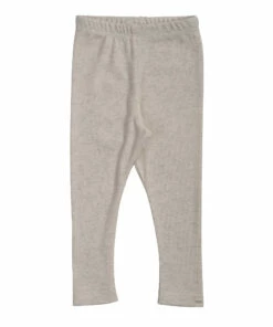 Anti-bacterial Organic Cotton Leggings Taupe brown Minimalisma Fashion Baby, Children
