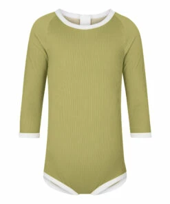 Anti-UV Rashie Jumpsuit - Kids’ Collection - Green Zulu & Zephyr Fashion Baby, Children