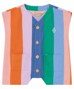 Ape Playsuit Blue The Animals Observatory Fashion Baby, Children