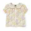 Aria Cotton Muslin Blouse Ecru Bonton Fashion Baby