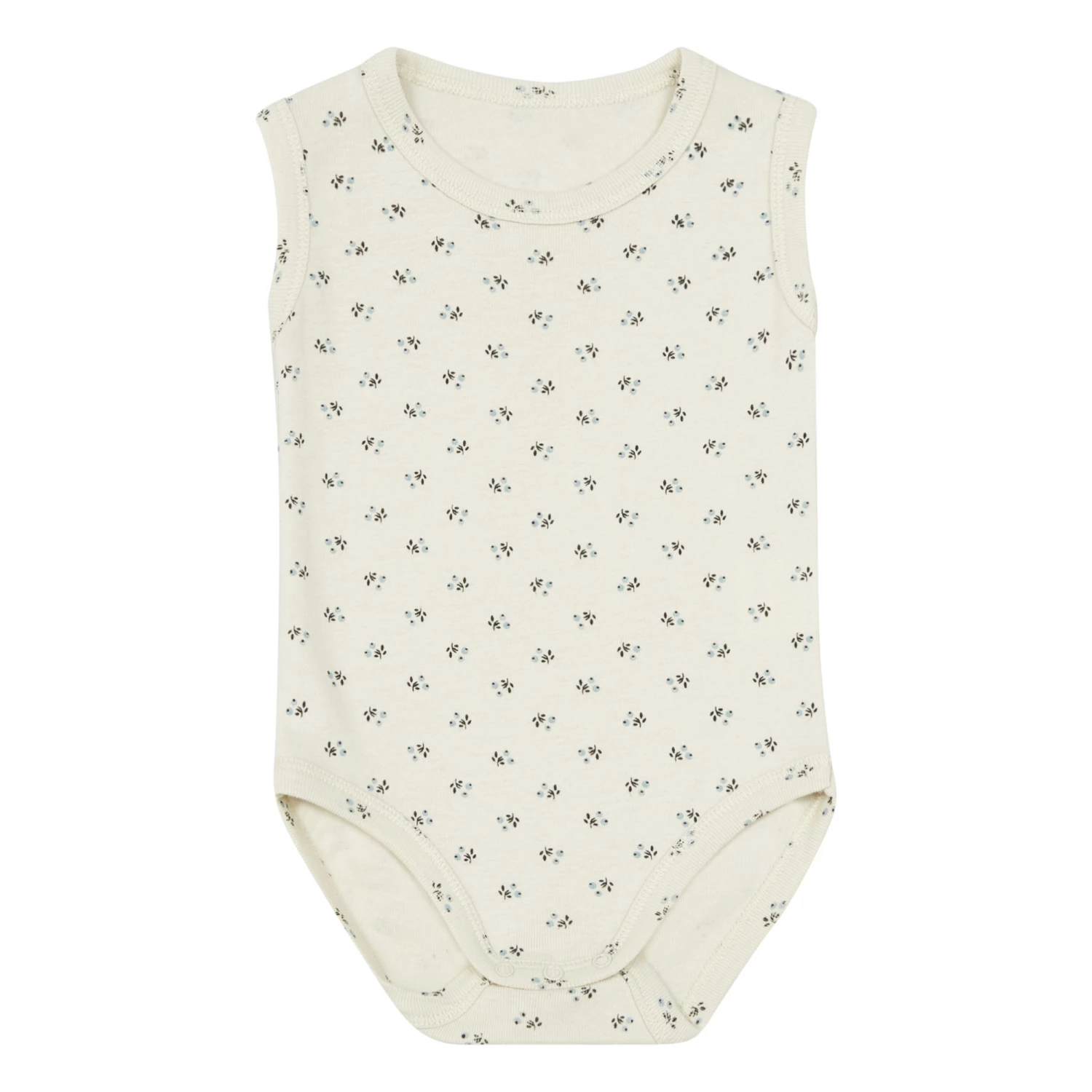Auline Organic Cotton Playsuit Blue Poudre Organic Fashion Baby 1 Auline Organic Cotton Playsuit Blue Poudre Organic Fashion Baby