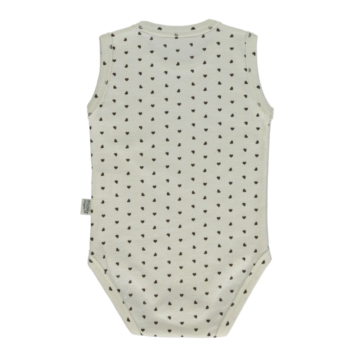 Auline Organic Cotton Playsuit Brown Poudre Organic Fashion Baby 2 Auline Organic Cotton Playsuit Brown Poudre Organic Fashion Baby - Image 2