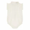 Aura Romper Ecru the new society Fashion Baby