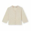 Azia Cashmere Cardigan Ecru Bonpoint Fashion Baby