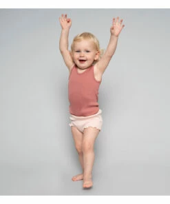 Babla Silk Bloomers Pale pink Minimalisma Fashion Baby -Baby Tops Elegant Store babla silk bloomers pale pink minimalisma fashion baby 2