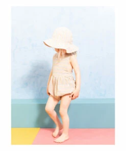 Babunanu Striped Hat Ecru Ketiketa Fashion Baby -Baby Tops Elegant Store babunanu striped hat ecru ketiketa fashion baby 3