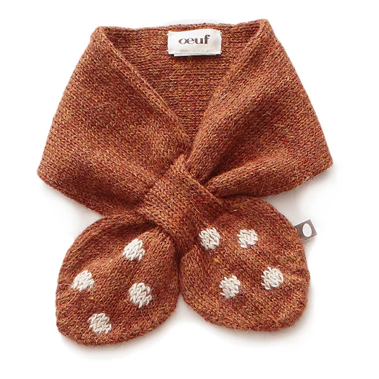 Baby Alpaca Bambi Collar Scarf Brown Oeuf NYC Fashion Baby, Children 1 Baby Alpaca Bambi Collar Scarf Brown Oeuf NYC Fashion Baby, Children