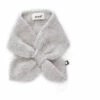 Baby Alpaca Bunny Collar Scarf Heather grey Oeuf NYC Fashion Baby, Children