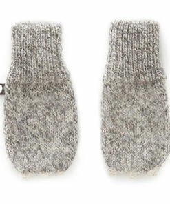 Baby Alpaca Bunny Mittens Heather grey Oeuf NYC Fashion Baby, Children