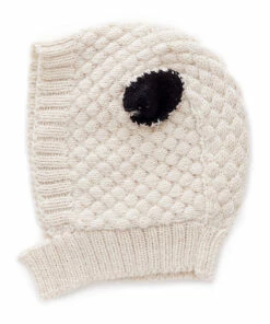 Baby Alpaca Sheep Balaclava White Oeuf NYC Fashion Baby, Children