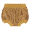 Baby Alpaca Wool Ribbed Bloomers Yellow Oeuf NYC Fashion Baby