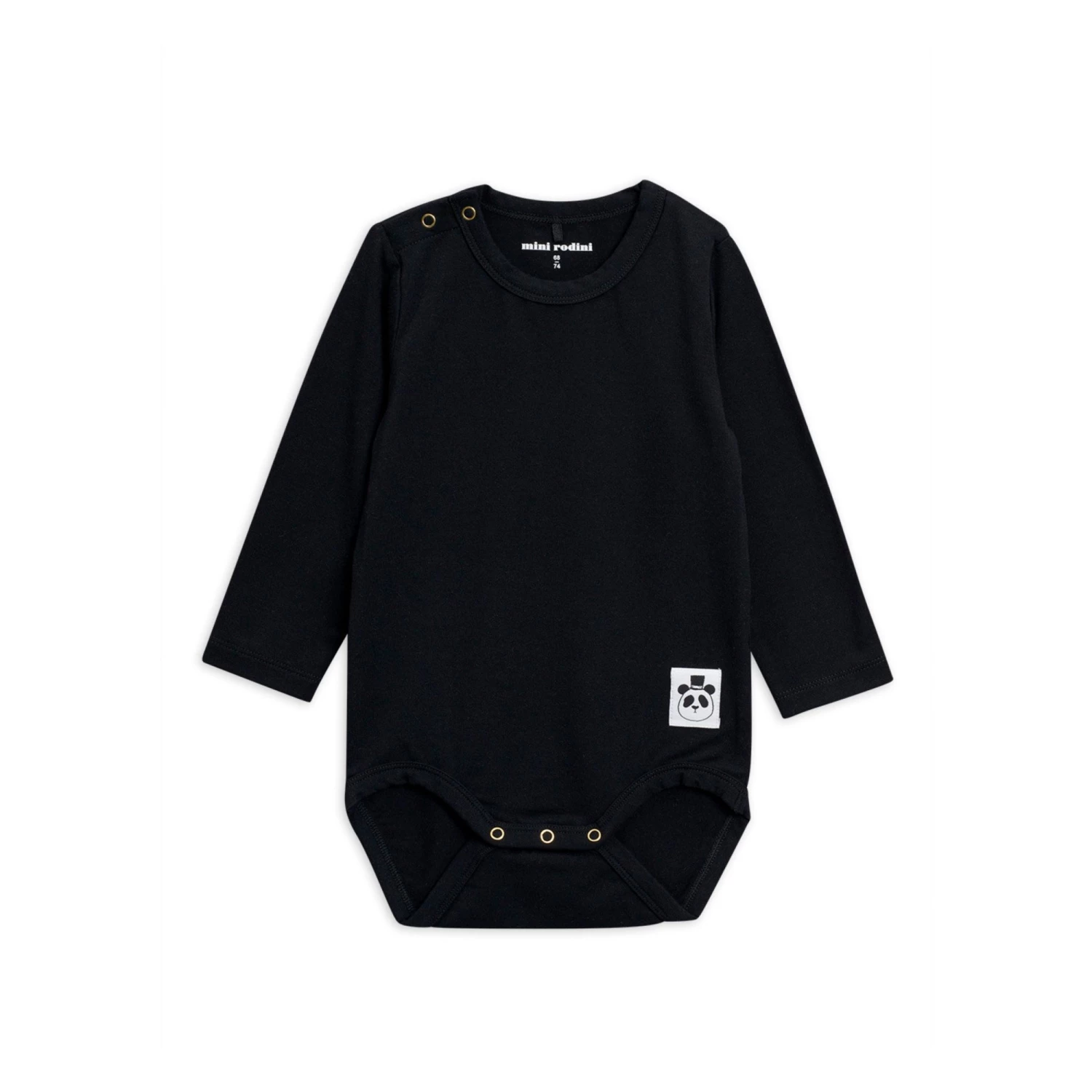 Baby Bodysuit Black Mini Rodini Fashion Baby 1 Baby Bodysuit Black Mini Rodini Fashion Baby