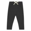 Baby Leggings in Organic Cotton Black Gray Label Fashion Baby