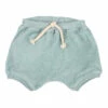 Baby Organic Cotton Terry Cloth Shorts Green water Búho Fashion Baby