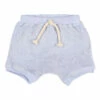 Baby Organic Cotton Terry Cloth Shorts Light blue Búho Fashion Baby
