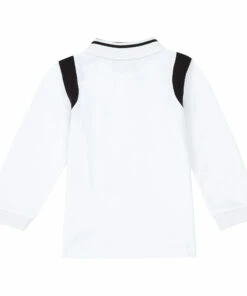 Baby Polo Shirt Ecru Moncler Fashion Baby, Children -Baby Tops Elegant Store baby polo shirt ecru moncler fashion baby children 2