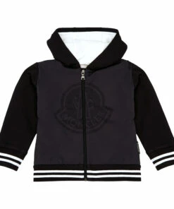 Baby Sweatshirt Black Moncler Fashion Baby, Children