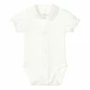 Bacome Organic Cotton Baby Bodysuit White Petit Bateau Fashion Baby