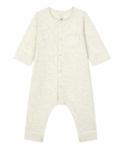 Bahamas Organic Cotton Pyjamas Beige Petit Bateau Fashion Baby