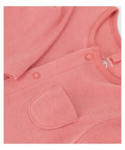 Bahamas Organic Cotton Pyjamas Powder pink Petit Bateau Fashion Baby -Baby Tops Elegant Store bahamas organic cotton pyjamas powder pink petit bateau fashion baby 1