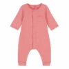 Bahamas Organic Cotton Pyjamas Powder pink Petit Bateau Fashion Baby