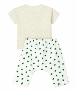 Baignada Organic Cotton Top and Bottom Set White Petit Bateau Fashion Baby 7 Baignada Organic Cotton Top and Bottom Set White Petit Bateau Fashion Baby -Baby Tops Elegant Store baignada organic cotton top and bottom set white petit bateau fashion baby 3